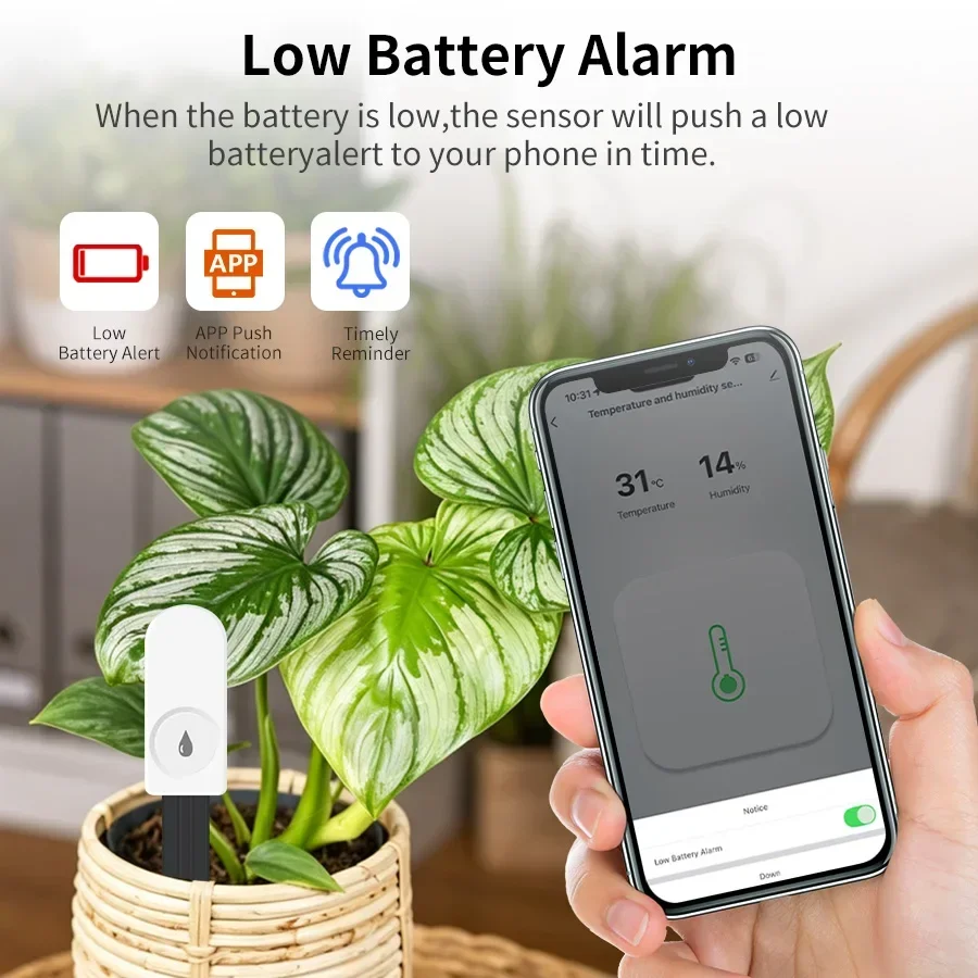 Tuya Smart Zigbee 3.0 Smart So - Plant Monitor ulasan dan harga