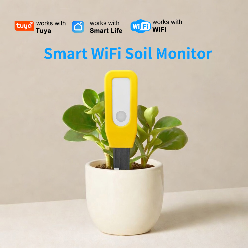 WiFi Soil Monitor Tuya Smart T - Garden Camera ulasan dan harga