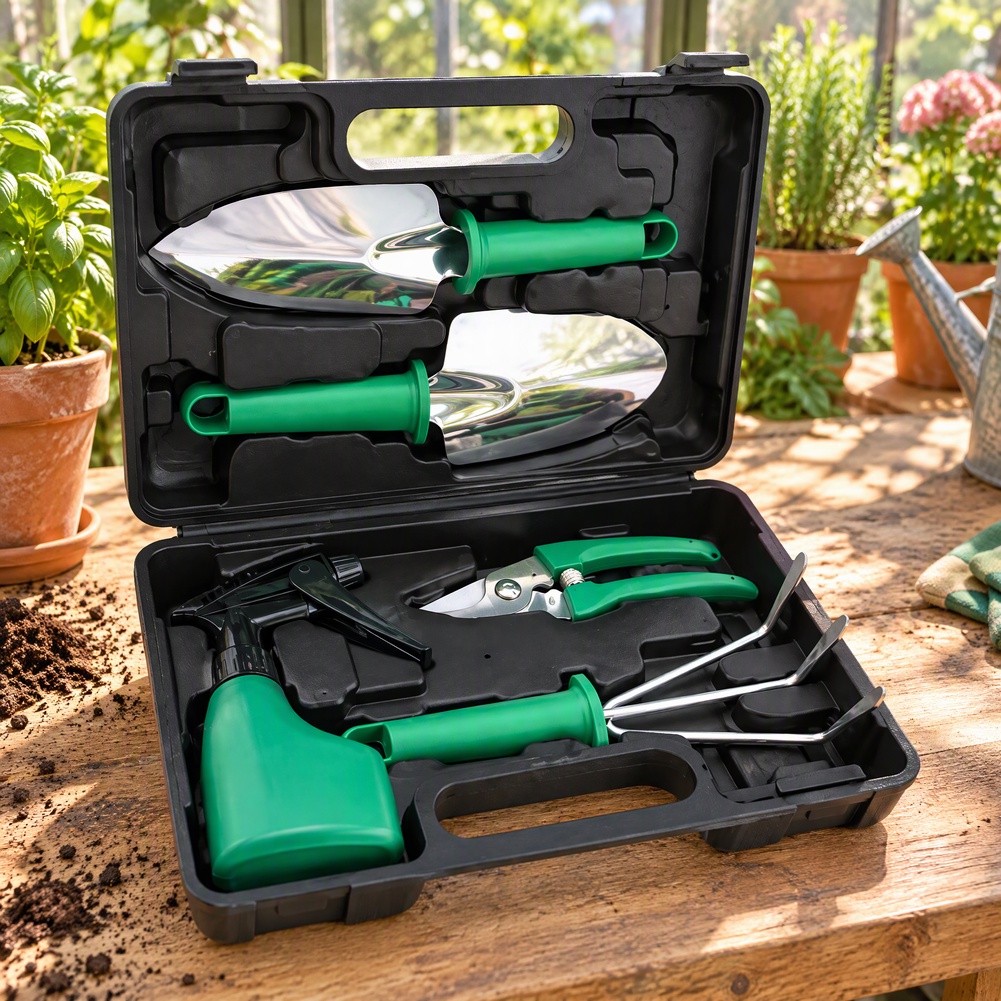 5 Piece Stainless Steel Garden - Indoor Garden Kit ulasan dan harga