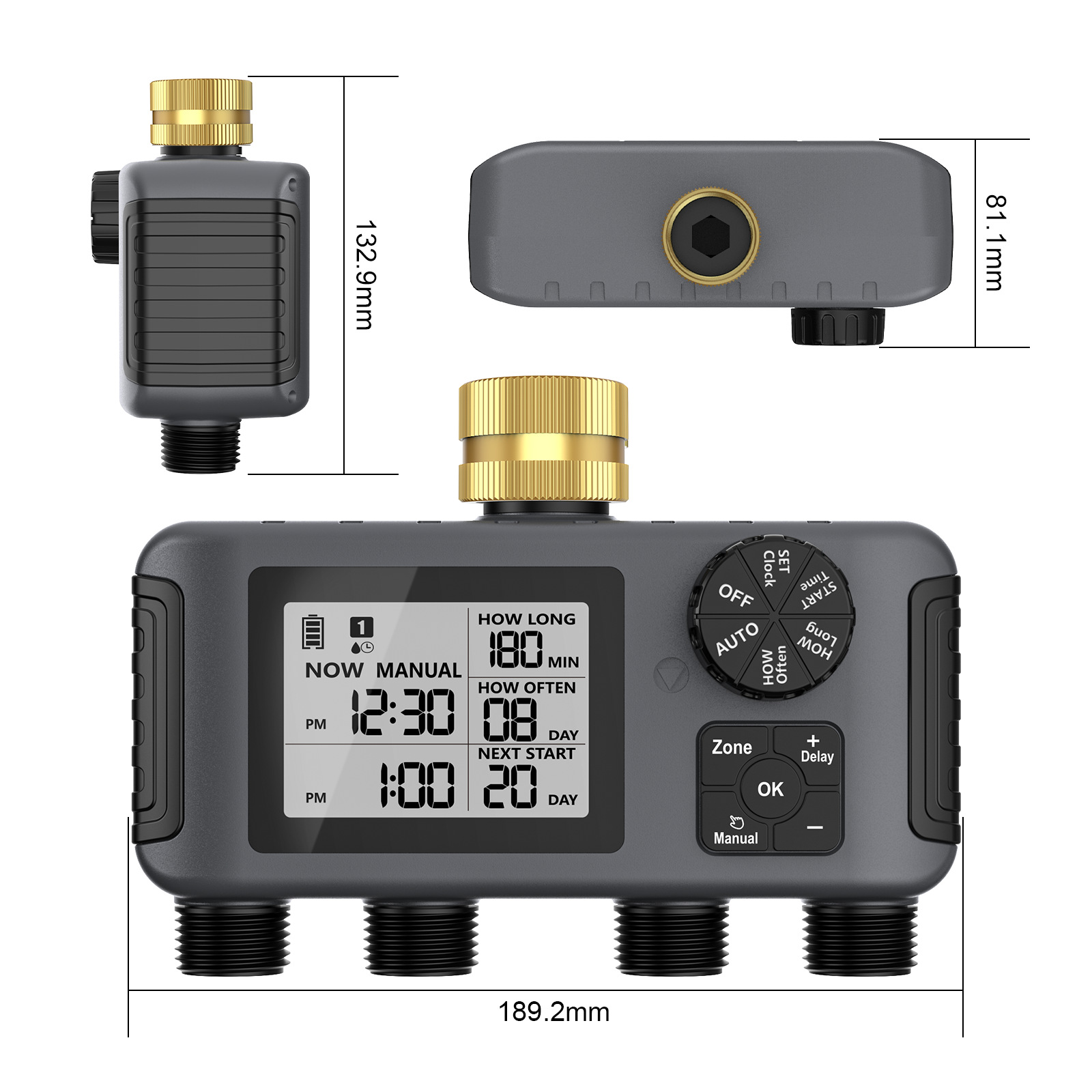 New outdoor intelligent sub-co - Automatic Watering ulasan dan harga
