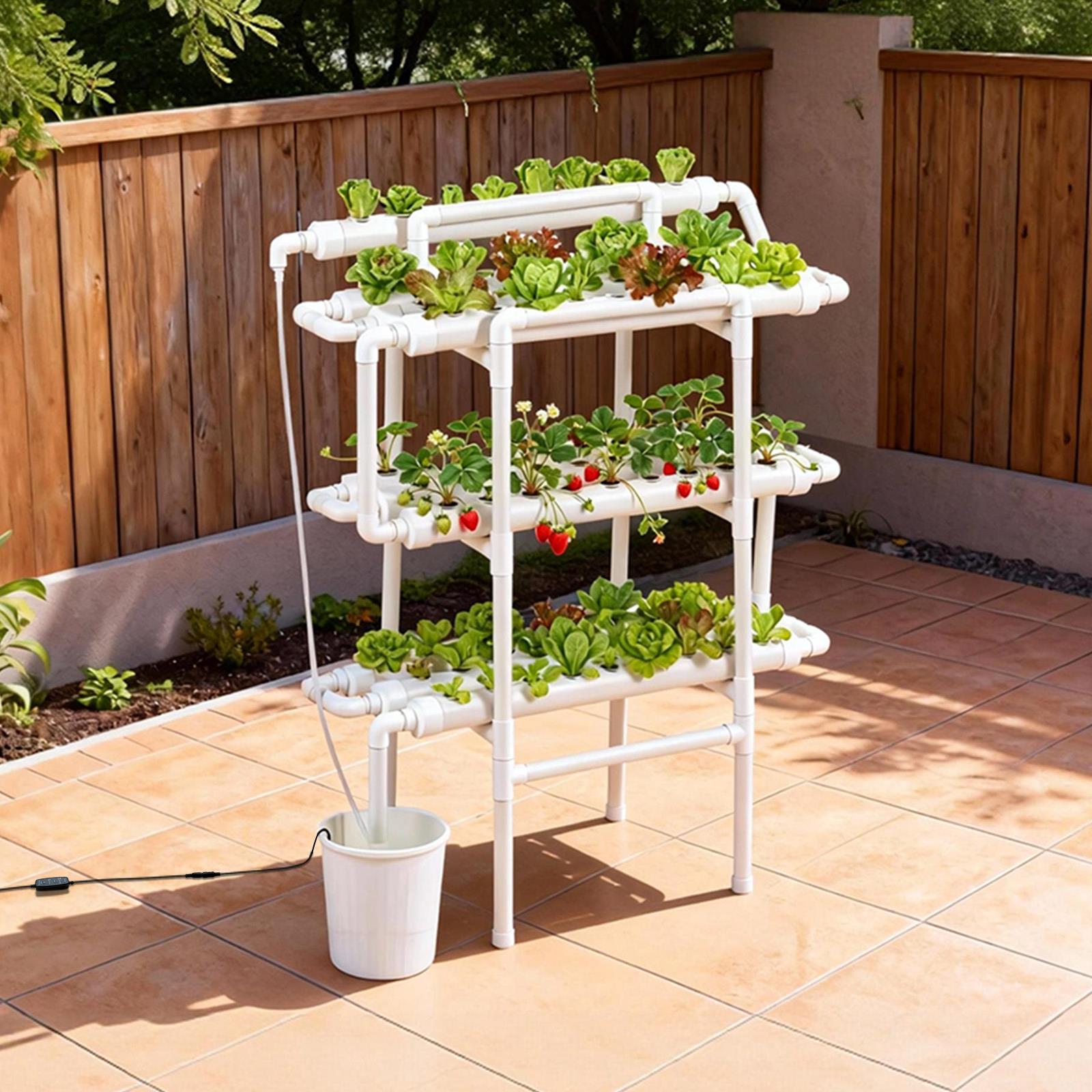 3 Tier 90 Sites Hydroponic Gro - Indoor Garden Kit ulasan dan harga