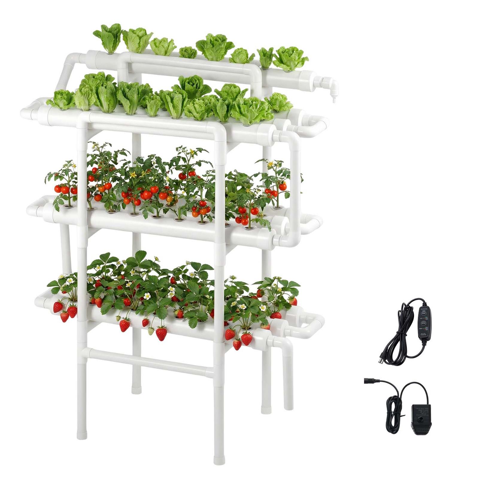 3 Tier 90 Sites Hydroponic Gro - Indoor Garden Kit ulasan dan harga
