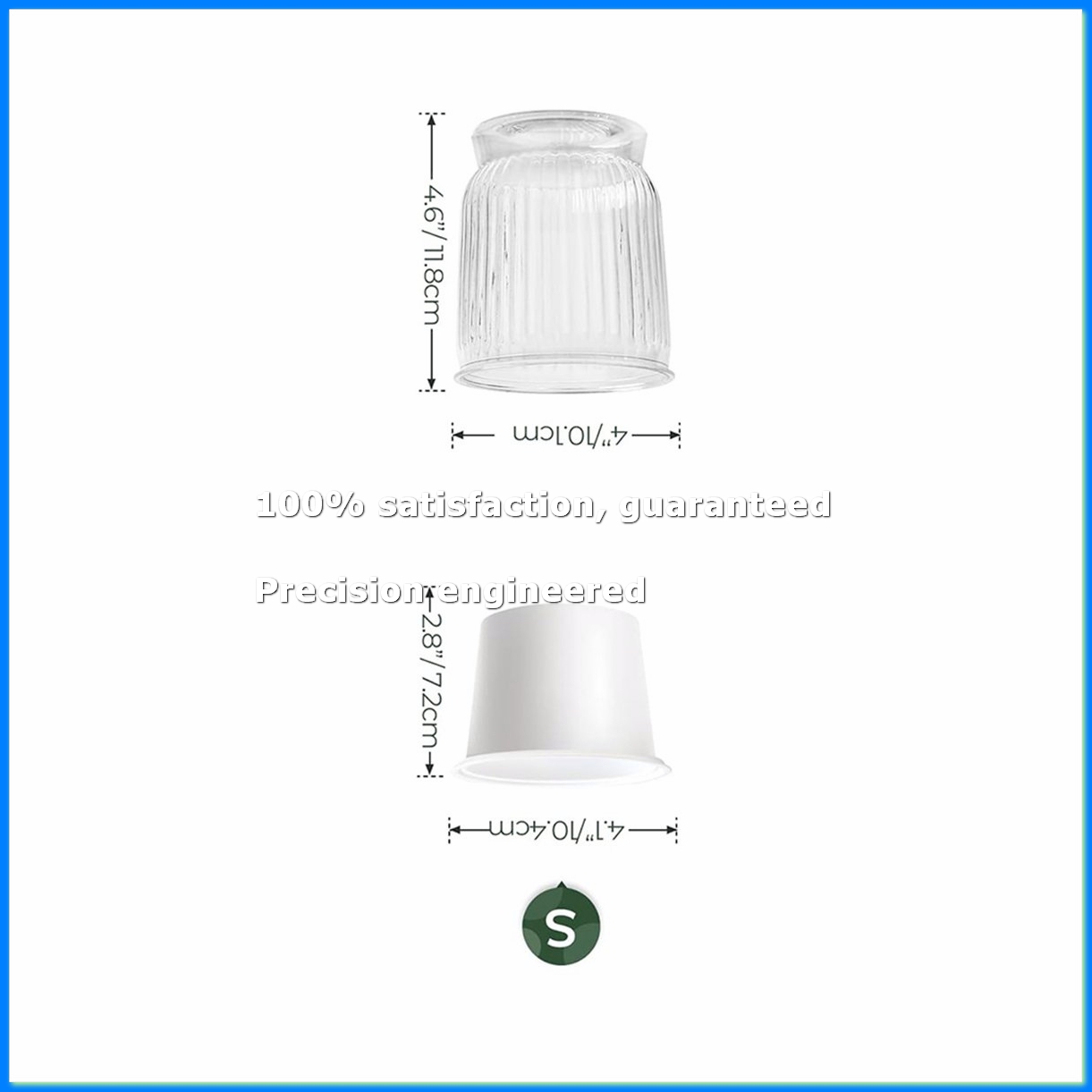 Self Watering Plant Pots, 4 In - Self Watering Planter ulasan dan harga
