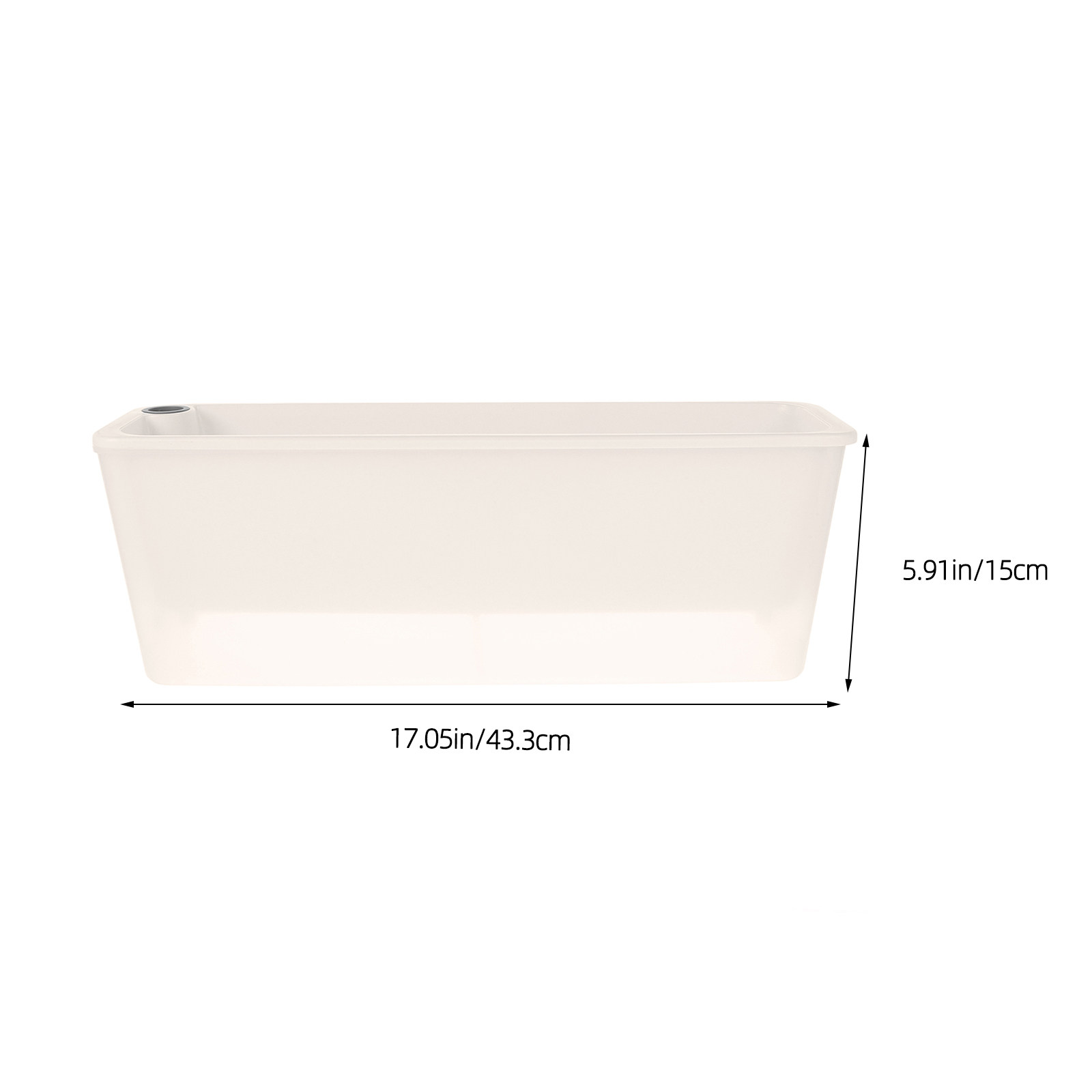 Rectangle Self Watering Narrow - Self Watering Planter ulasan dan harga