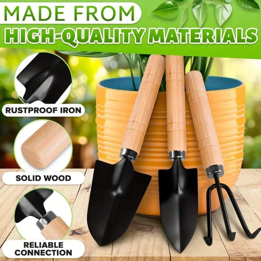 3Pcs/Set Mini Gardening Tools  - Indoor Garden Kit ulasan dan harga