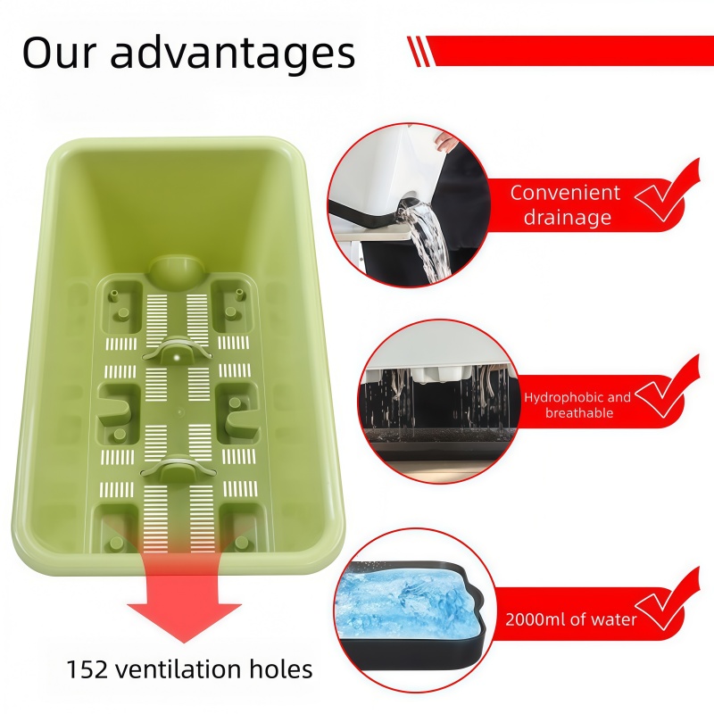 Widened Self Watering Planter  - Self Watering Planter ulasan dan harga