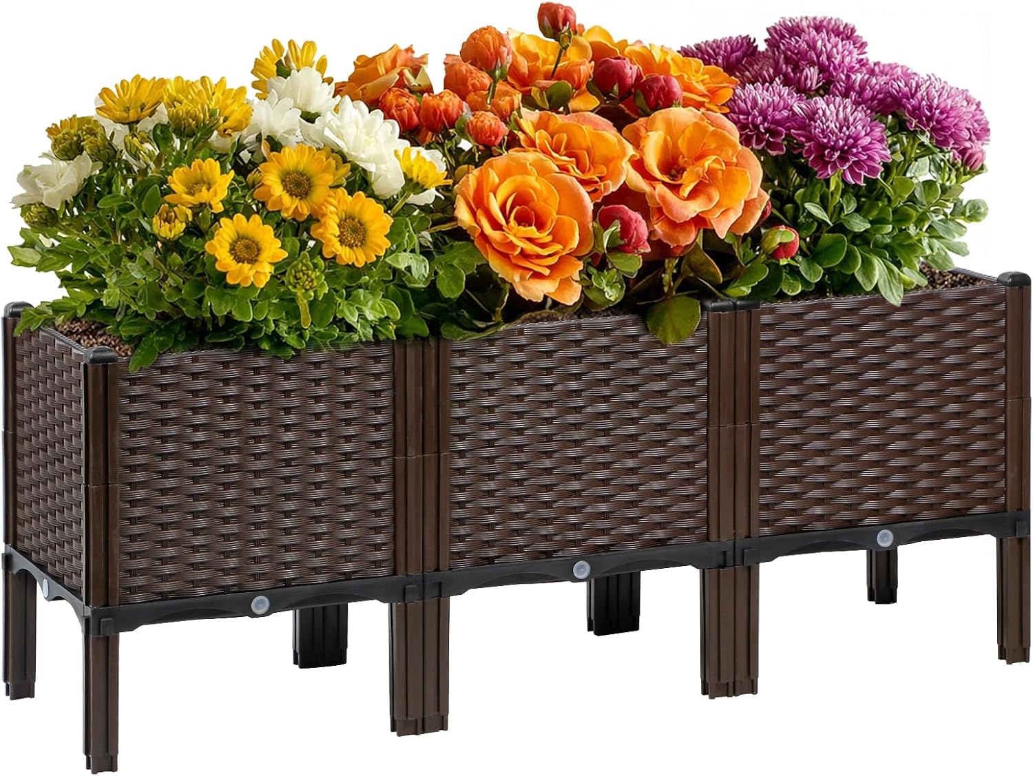 Outdoor Gardening Rattan Plant - Self Watering Planter ulasan dan harga